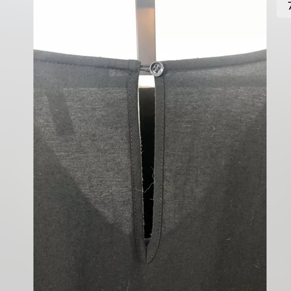 BCBGMAXAZRIA Vanda Cowl Neck Romper S Black - Picture 7 of 10